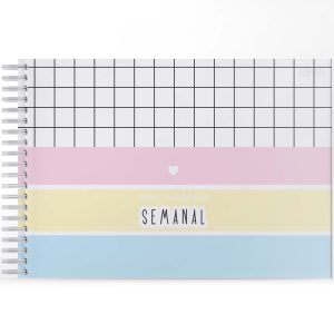 Cardápio Semanal Encadernado A5